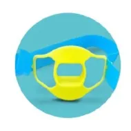 Piesă de gură pentru endoscopie – adult | Protecție endoscopică orală de unică folosință