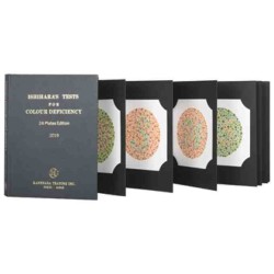 Teste  cromatice de culoare Ishihara – Trusă 24 planșe – Detectare daltonism | TDN MEDICAL