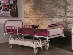 Pat spital electric cu 3 motoare – Pat obstetrică-ginecologie profesional