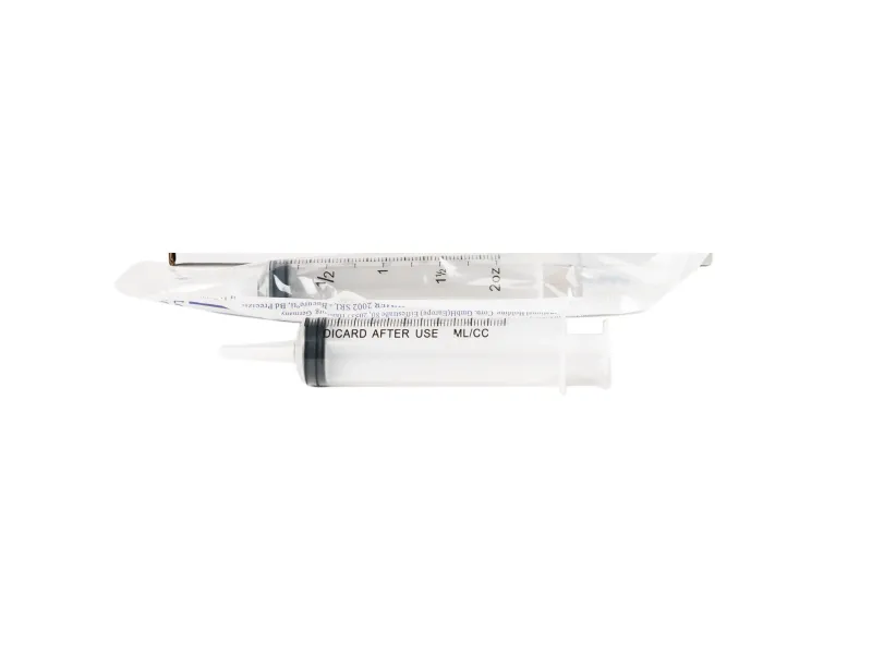Seringi Guyon plastic 60ml pentru aspirație alimentație și irigație – 25 buc. / cutie – TDN MEDICAL