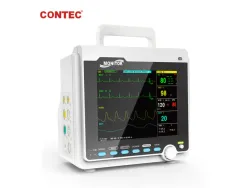 Monitor pacient CONTEC CMS6000 cu ecran color 8” pentru ICU/CCU – ECG NIBP SpO2 PR TEMP