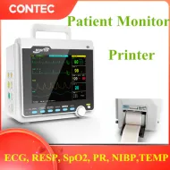Monitor pacient CONTEC CMS6000 cu ecran color 8” pentru ICU/CCU – ECG, NIBP, SpO2, PR, TEMP