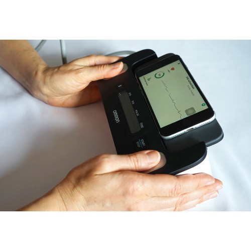 OMRON Complete (HEM-7530T-E3) – Dispozitiv 2 în 1: Tensiometru și Electrocardiograf cu Detectare a Fibrilației Atrial