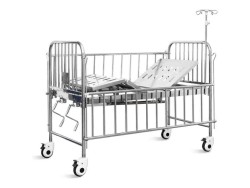Pat pediatric manual PX05-3 – Două funcții spătar și genunchi – Oțel inoxidabil – TDN MEDICAL SRL