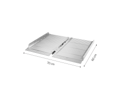 Rampă din aluminiu pentru scaun rulant și scooter – pliabilă