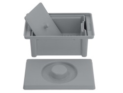 Cuvă autoclavabilă 1 L – Vană pentru sterilizare dezinfecție și curățarea instrumentelor – Profesională pentru spitale și cabinete – TDN MEDICAL SRL