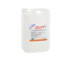 ZHIVASEPT RAPID S Canistră 5 L profesională – Dezinfectant rapid pentru suprafețe