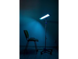 Lampă UV-C bactericidă și germicidală LBA 55W-S – Stativ mobil cromat