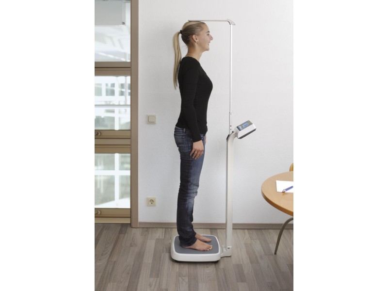 Cantar medical profesional de podea KERN MPE cu taliometru si functie BMI