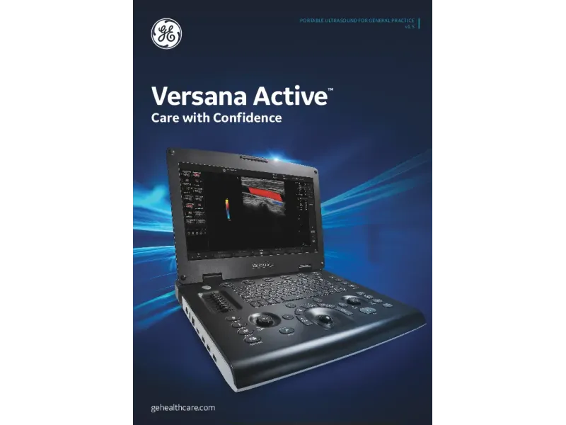 Versana Active™ – ecograf portabil GE Healthcare