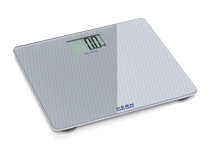 Cantar electronic de baie KERN MGD 200K-1L (Germania) – 250 kg design elegant cu platforma din sticla