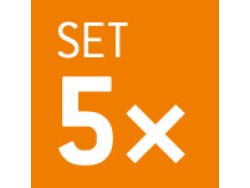 Set 5 bucati - Cantar mecanic de baie – KERN MGC 100K-1S05 (Germania) – 150 kg, robust si durabil