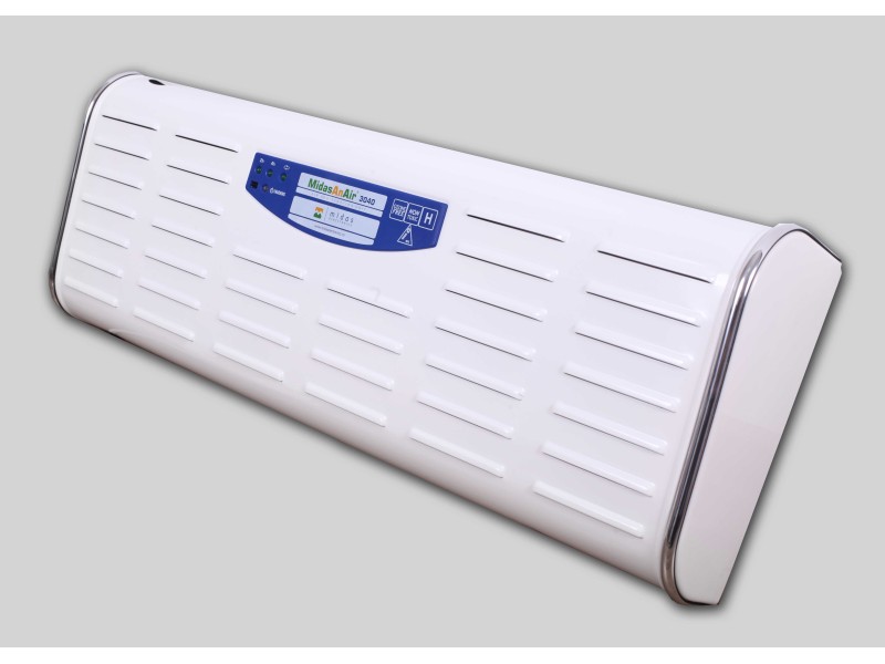 MidasAnAir® 3040 Lampa bactericida 30W cu grila si telecomanda fixare pe perete
