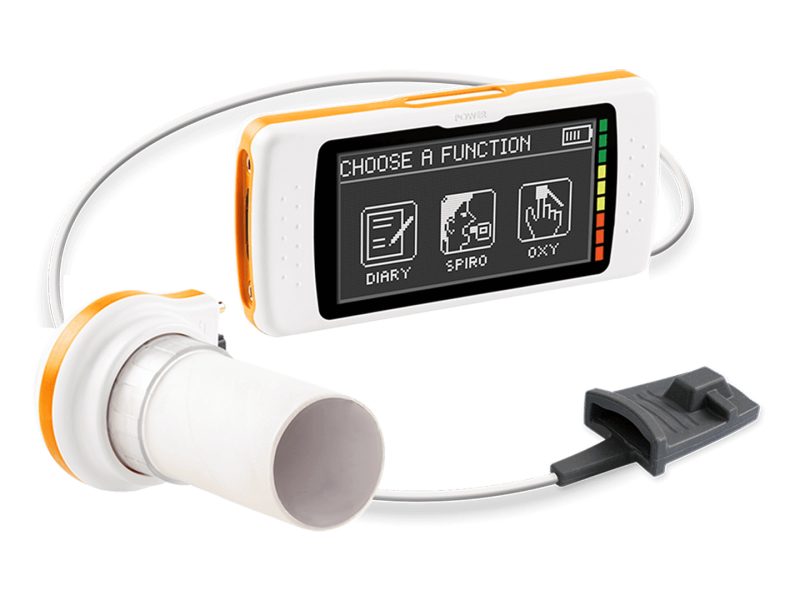 Spirometru Spirodoc cu turbina reutilizabila