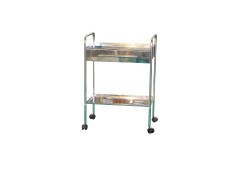 Masuta instrumentar inox cu sertar 2 blaturi din inox si 3 sertare