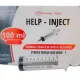 Seringa irigatii 100ml sterila fara ac / SERINGA 100 ML GUYON PENTRU IRIGATII - cutie 25 buc