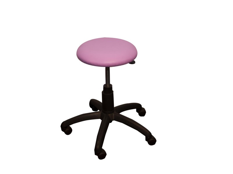 Taburet medic: mobil, 5 roti pivotante