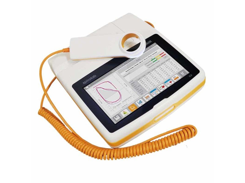 Spirometru Spirolab IV  cu Bluetooth și turbină reutilizabilă – MIR Medical