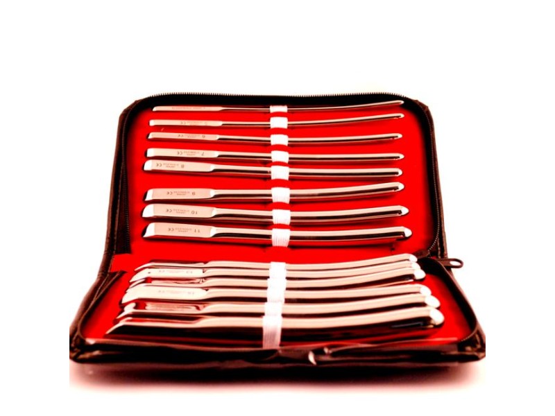 Set de dilatatoare Hegare – 14 bucăți dimensiuni 4-17