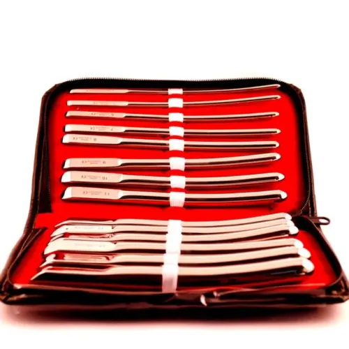 Set de dilatatoare Hegare – 14 bucăți, dimensiuni 4-17