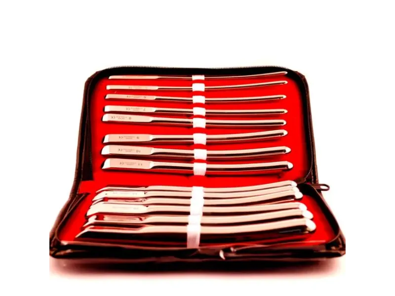 Set de dilatatoare Hegare – 14 bucăți dimensiuni 4-17