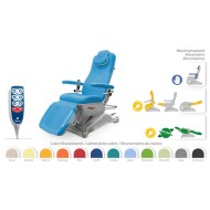 Scaun electric multifunctional, inaltime fixa, ajustare independenta a sectiunii spatarului si a sectiunii pentru picioare