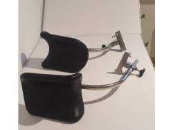 Suport picioare ginecologic tip valvă – Suport fix pentru mese și canapele de consultație - SET X 2 BUC