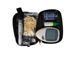 Glucometru Pachet promo (1 glucometru + 125 teste + 25 ace)