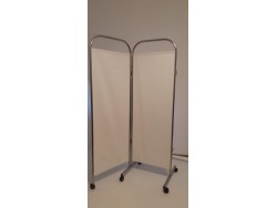 Paravan Medical Cadru Inox cu 2 Segmente – P2