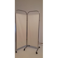 Paravan Medical Cadru Inox cu 2 Segmente – P2