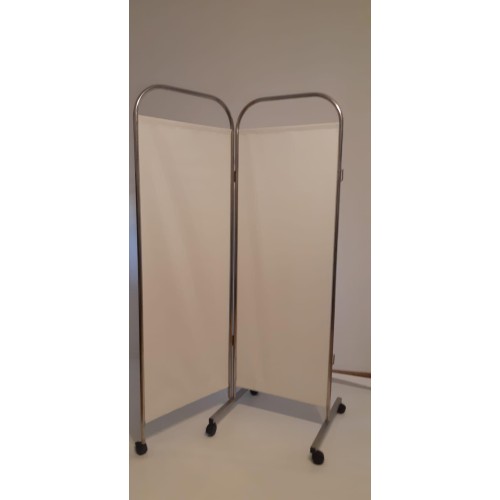 Paravan Medical Cadru Inox cu 2 Segmente – P2