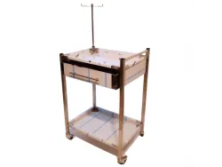 Masă EKG inox cu sertar – TDN-MEKGIS2