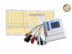 ASPEL HLT-712 v.301– Holter ECG 12 canale cu Software de analiză  profesional  ASPEL HolCARD 24W