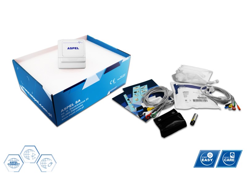 ASPEL HLT-712 v.201 – Holter ECG recorder 12 canale fără software