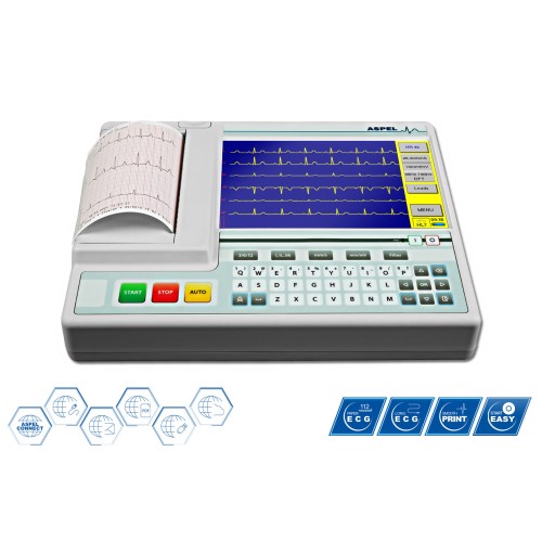 Electrocardiograf ASPEL ECG GREY v.07.325