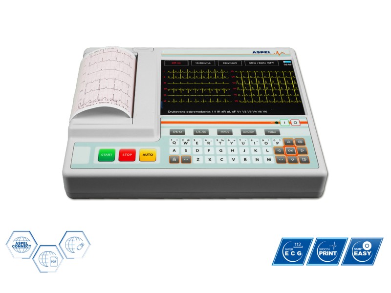 ASPEL ECG ORANGE v.07.105 – Electrocardiograf 12 canale