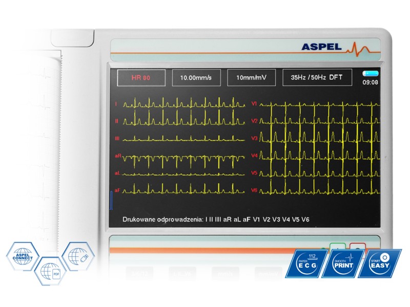 ASPEL ECG ORANGE v.07.105 – Electrocardiograf 12 canale