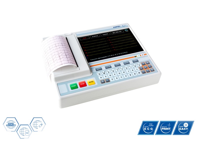 ASPEL ECG ORANGE v.07.105 – Electrocardiograf 12 canale
