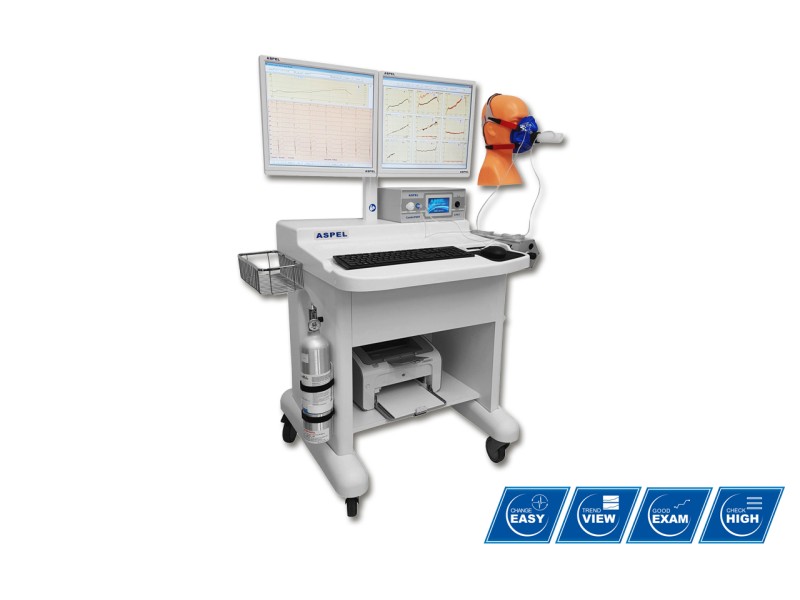 Ergospirometru ASPEL CardioTEST CPET v.101
