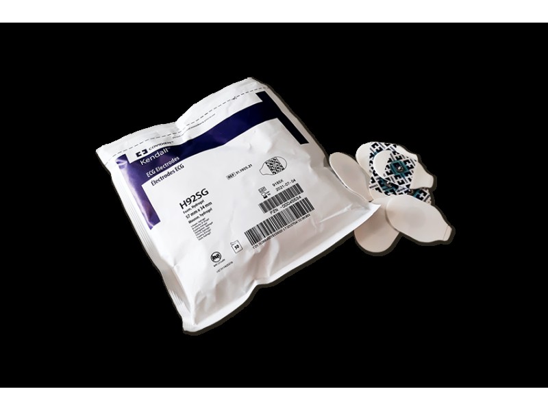 Electrozi ECG de unică folosință Kendall (foam + hydrogel, 1 pachet)