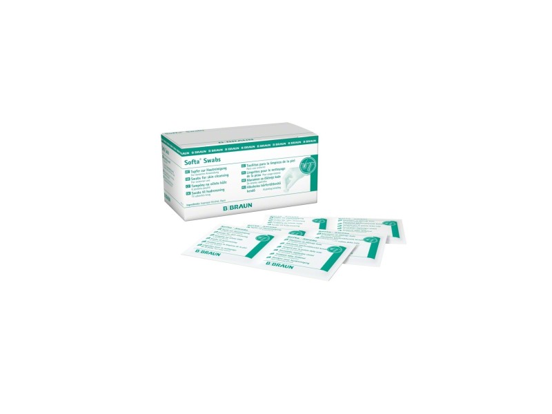 Softa Swabs Servetele Impregnate Cu Solutie Alcoolica