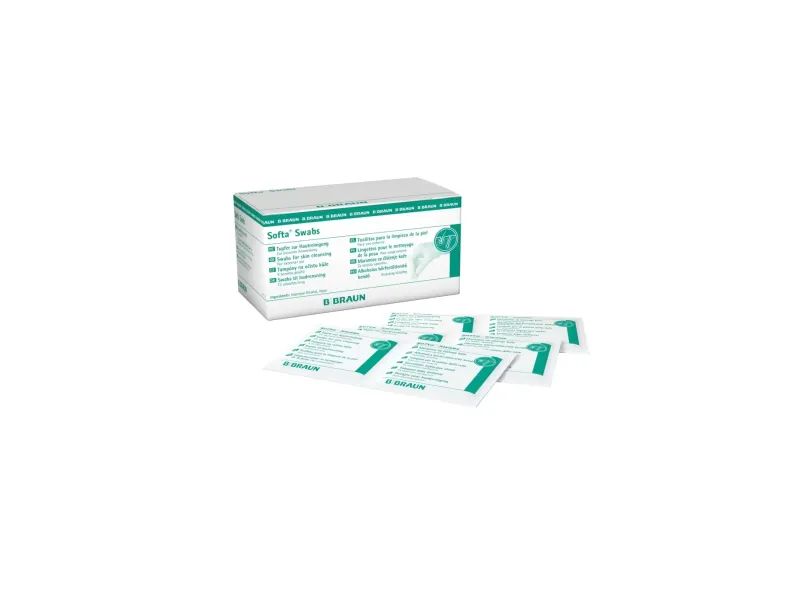Softa Swabs Servetele Impregnate Cu Solutie Alcoolica