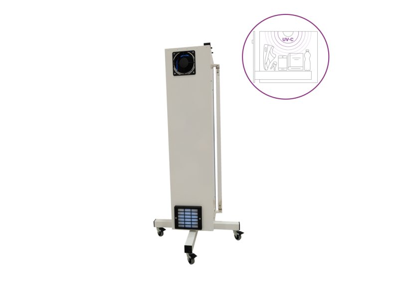 Dispozitiv UV-C AIR GUARD DUAL ACTION 165W cadru mobil