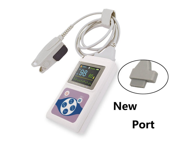 Pulsoximetru Fingertip Portabil CONTEC CMS60D Color OLED SPO2 Senzor Adult