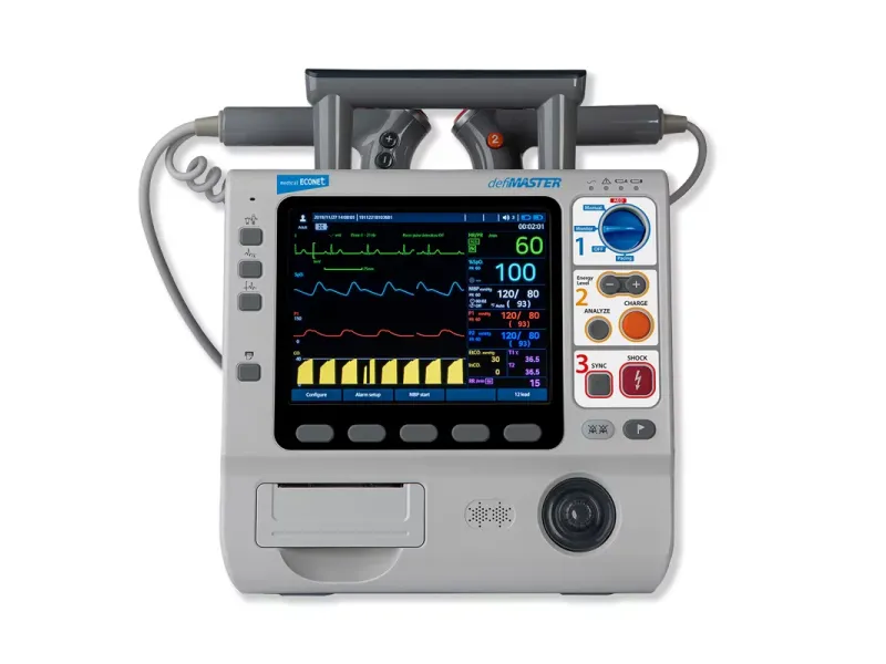 Defibrilator defiMASTER Advance – Standard + 12ch ECG NIBP/Temp si EtCo2