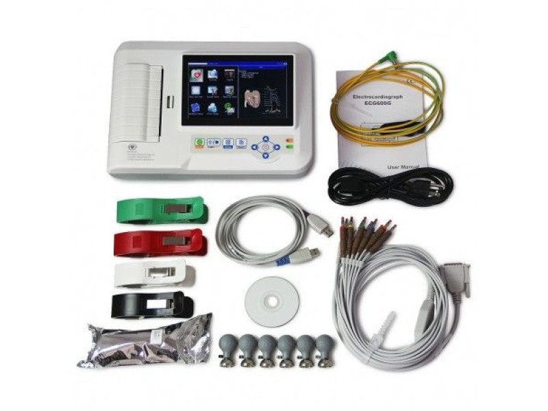ELECTROCARDIOGRAF CONTEC CMS 600G ECG cu 6 canale