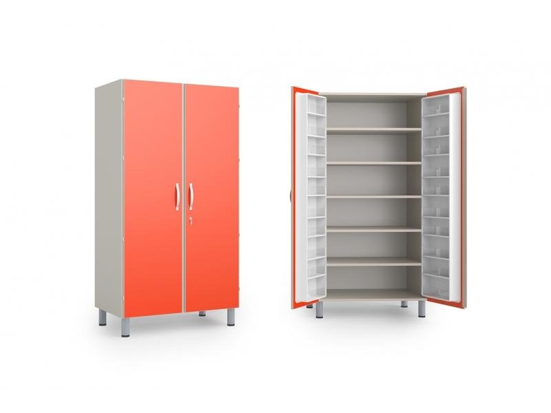 Givas MEDICINES CABINET - Dulap medicamente cu 5 rafturi si 20 cutii pe usi