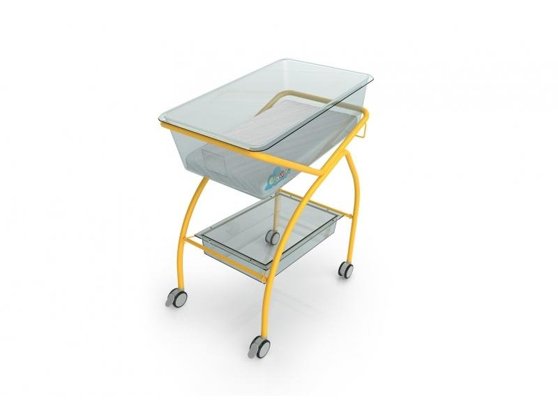 Givas CLOUDS - Patut pediatric cu inaltime fixa si Reverse-Trendelenburg