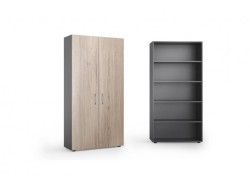 Givas OFFICE CABINET - Dulap birou cu usi oarbe