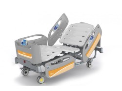 Givas VEGA - Pat electric cu tablie fixa - bara laterala 4 sectiuni